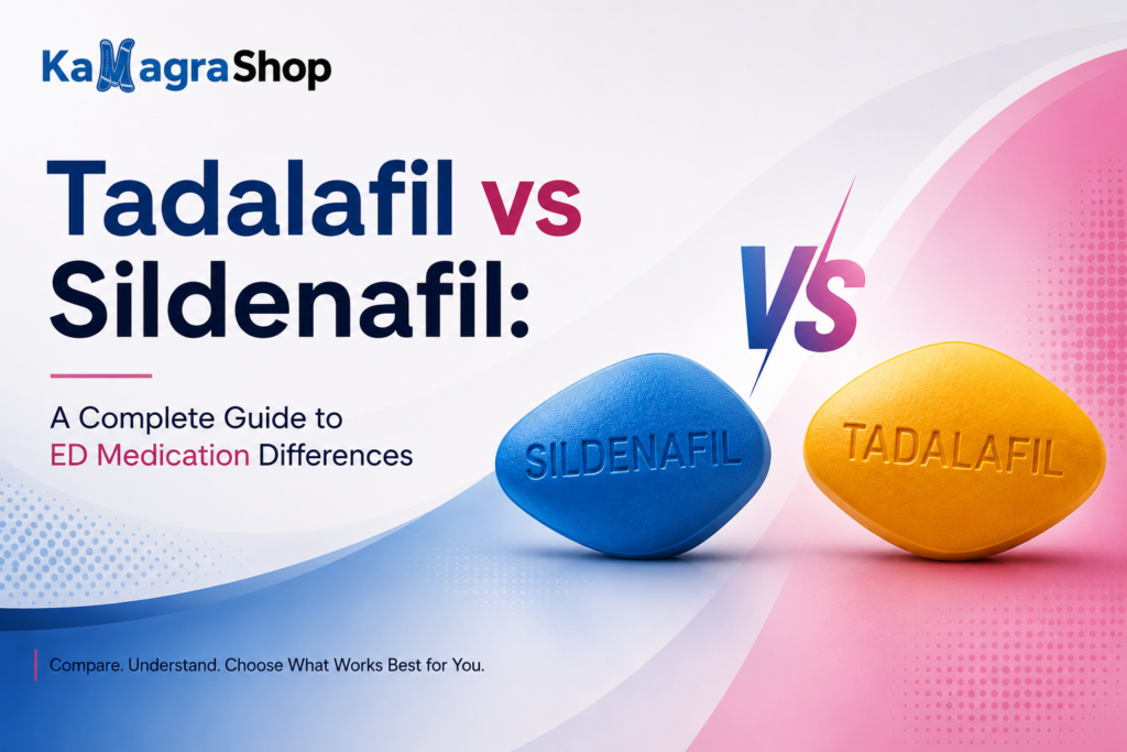 Tadalafil vs Sildenafil
