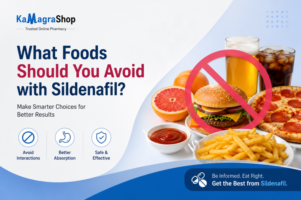 What Foods Should You Avoid with Sildenafil