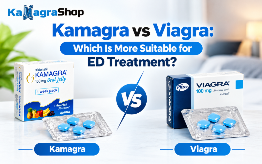 Kamagra vs Viagra Treatment Comparison